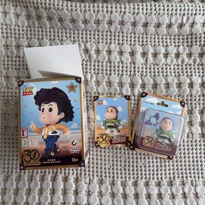 New Miniso Confirmed Blind Box Toy Story Buzz Lightyear Action Figure Set